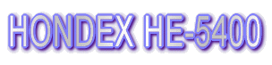 HONDEX HE-5400 